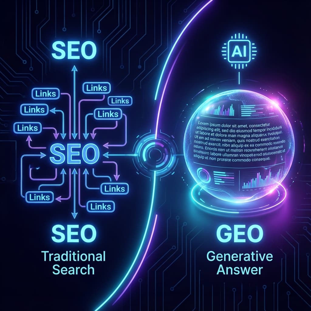 SEO vs GEO: Why Ranking #1 on Google Still Leaves You Invisible to AI